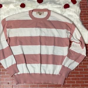 Striped Philosophy Pullover Sweater